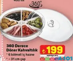 360 DERECE DÖNER KAHVALTILIK